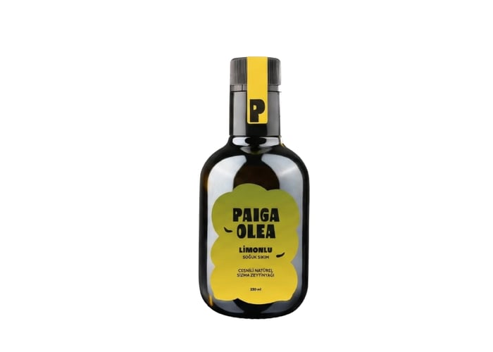 Limonlu Naturel Sızma Zeytinyağı (250ml) - Paiga Olea