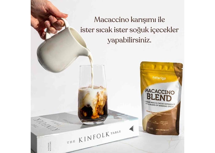 Macaccino (Maca ve Kakao Karışımı, 100gr) - Naturiga