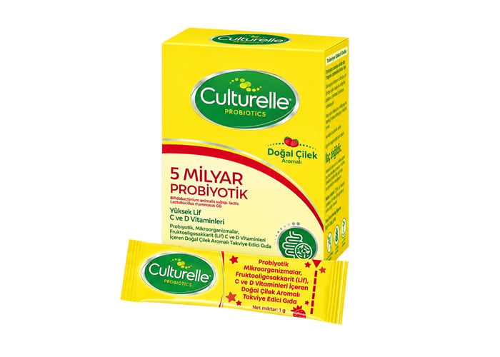 Doğal Çilek Aromalı Probiyotik (30 saşe) - Culturelle
