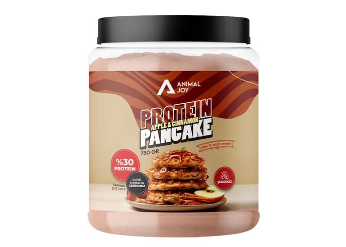 Protein Pankek Mix Elma & Tarçın (750gr) - Animal Joy