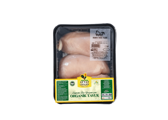 Organik Tavuk Bonfile (Derisiz Kemiksiz, 500gr) - Ayvat