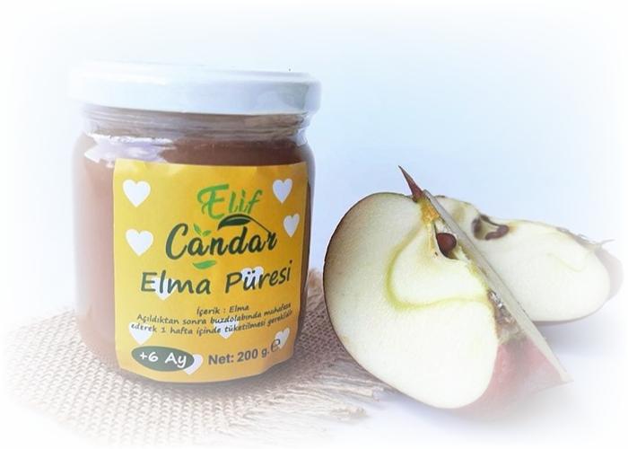 Elma Püresi (200gr, +6 Ay ve Üzeri) - Elif Candar
