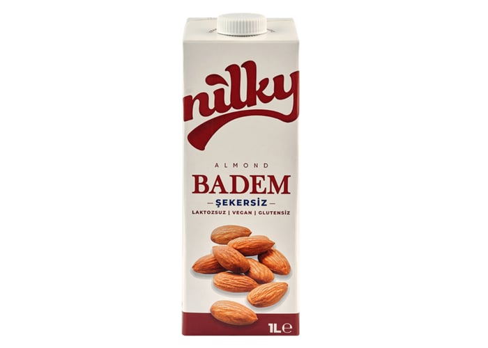 Şekersiz Badem Sütü (1lt) - Nilky