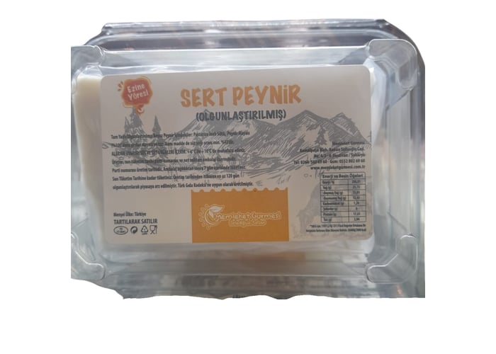 Ezine Sert Tam Yağlı Beyaz Peynir (500gr) - Vafi