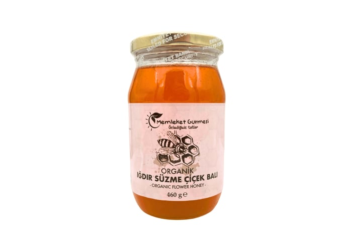 Organik Süzme Çiçek Balı (Iğdır Yöresi, 460gr) - Memleket Gurmesi