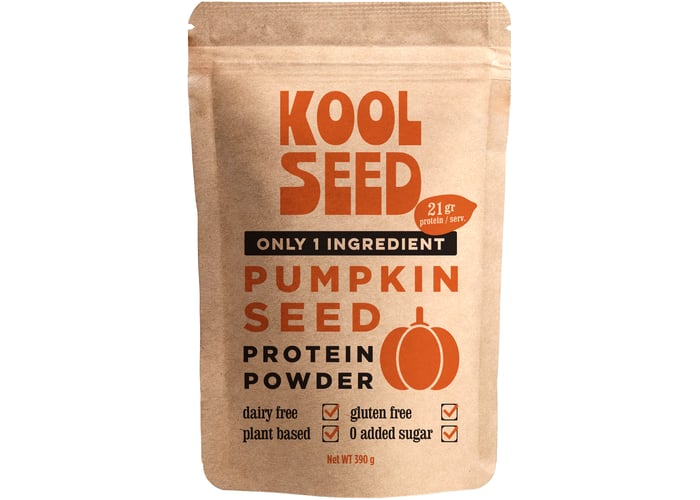 Kabak Çekirdeği Protein Tozu (%100 Kabak Çekirdeği, 390gr) - Koolseed Nutrition