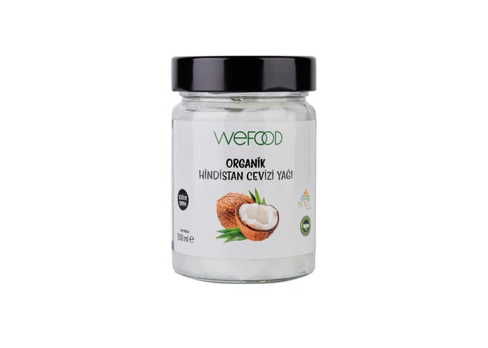 Organik Hindistan Cevizi Yağı (300ml) - Wefood