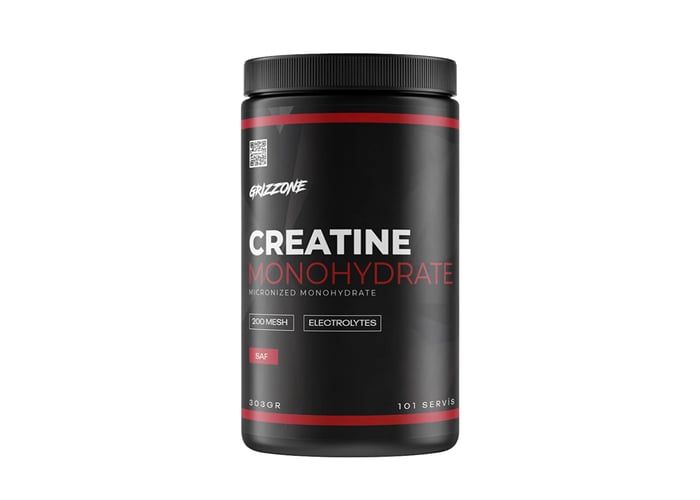 Creatine Monohydrate (303gr) - Grizzone