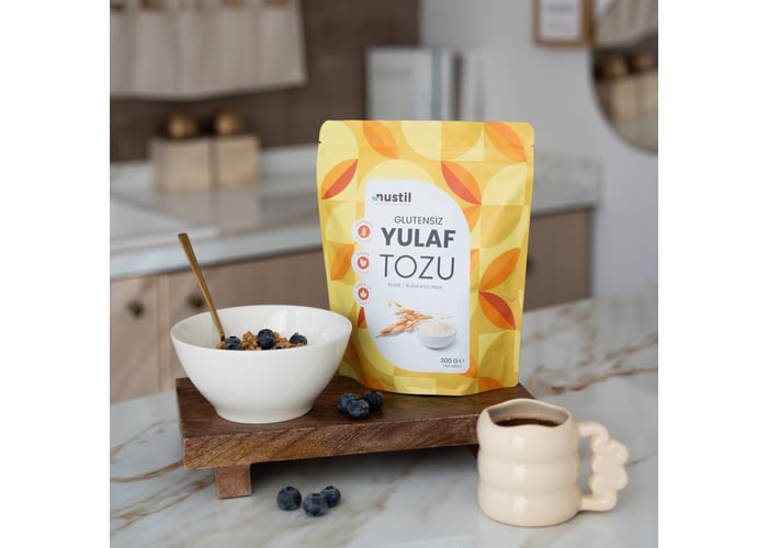 Yulaf Tozu (Glutensiz, 300gr) - Nustil