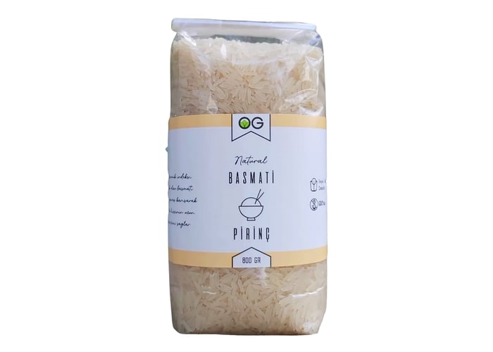 Organik Basmati Pirinç (800gr) - Og Natural