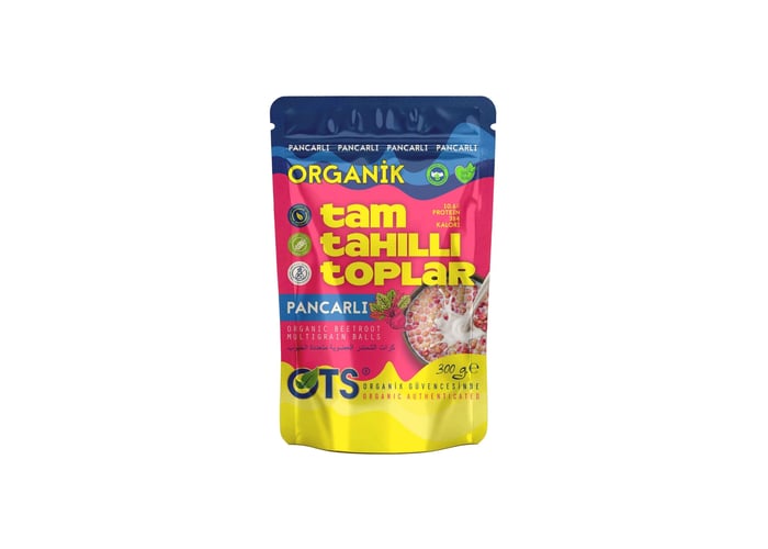 Organik Pancarlı Tahıl Topları (300gr) - OTS Organik