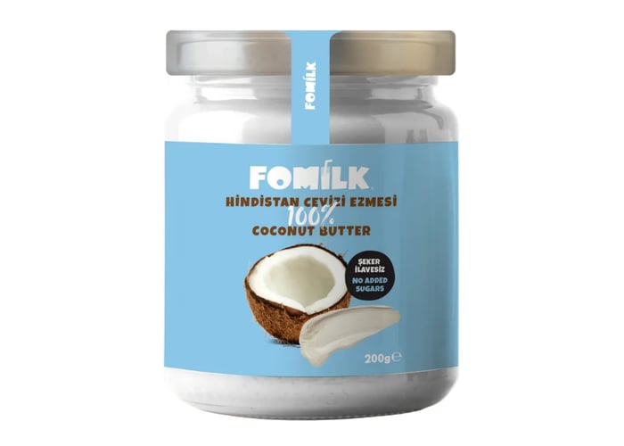 %100 Hindistan Cevizi Ezmesi (200gr) - Fomilk
