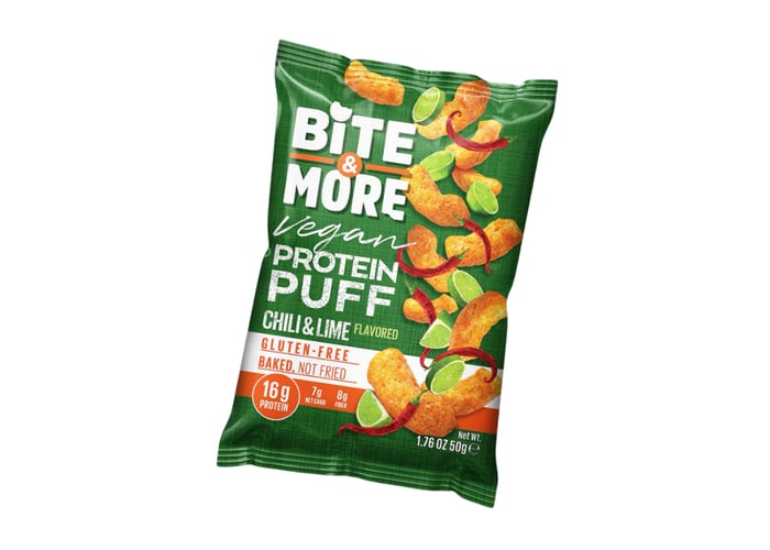 Proteinli Cips Acı Biber Limon (50gr) - Bite&more