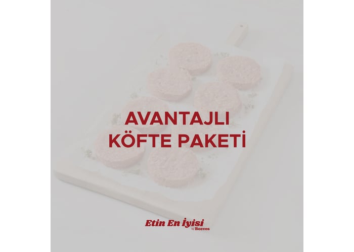 Avantajlı Köfte Paketi - Etin En İyisi