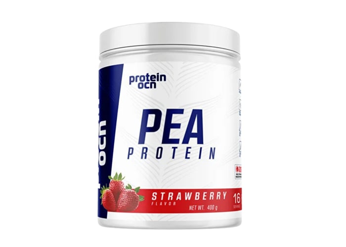 Pea Protein (Çilek Aromalı, 400gr) - Proteinocean