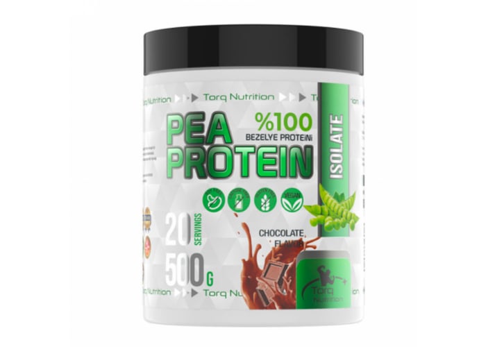 Pea Protein, %100 Bezelye Proteini Çikolatalı (500gr) - Torq Nutrition