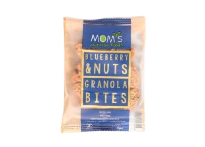 Foods Granola Bites Yaban Mersini & Yemiş (Glutensiz, 40gr) - Mom’s Natural