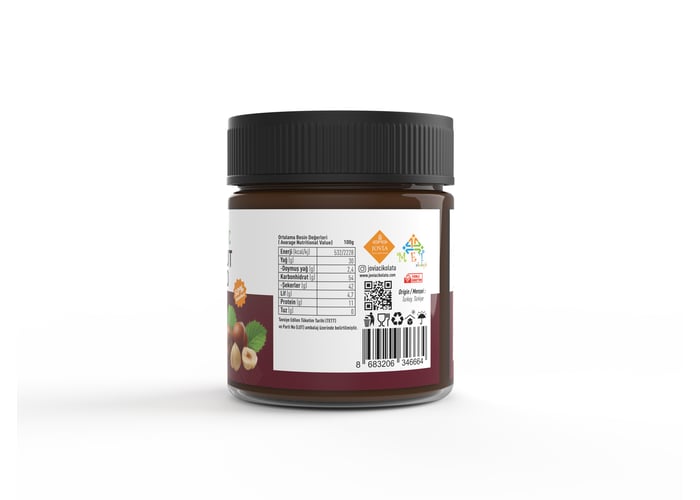 Organik Fındık Kreması (200gr) - Jovia