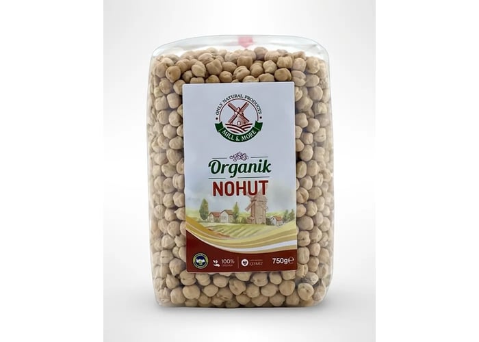 Organik Nohut (750gr) - Mill & More