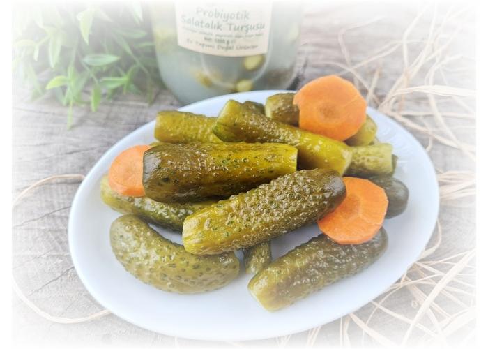 Probiyotik Salatalık Turşusu (Lakto Fermente, 1kg) - Elif Candar