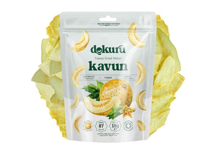 Dondurularak Kurutulmuş Kavun (15gr) - Dokuru