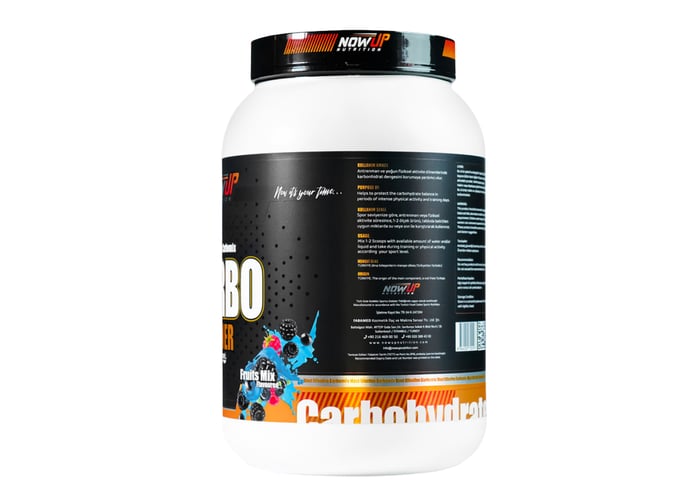 Carbo Gainer Karışık Meyve Aromalı (30 servis, 2460gr) - Nowup
