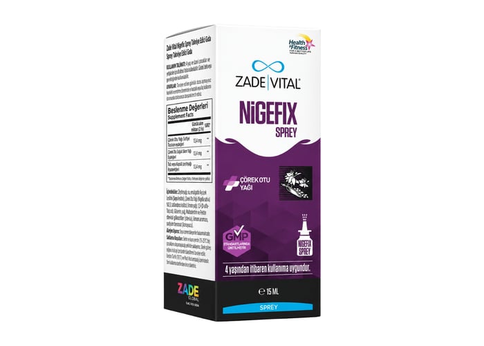 Nigefix Sprey (15ml) - Zade Vital