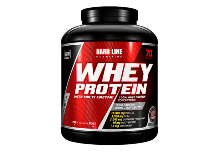 Whey Protein Çilek (1600gr) - Hardline