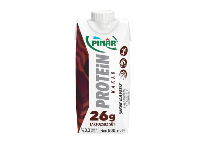 Kakaolu Protein Süt (500ml) - Pınar