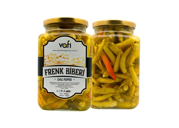 Frenk Biberi Turşusu (1000cc / 500gr) - Memleket Gurmesi