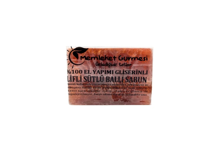 Kendinden Lifli Sütlü Ballı Sabun (120gr) - Memleket Gurmesi