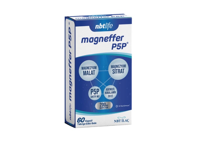 Magneffer P5P (60 kapsül) - Nbt İlaç