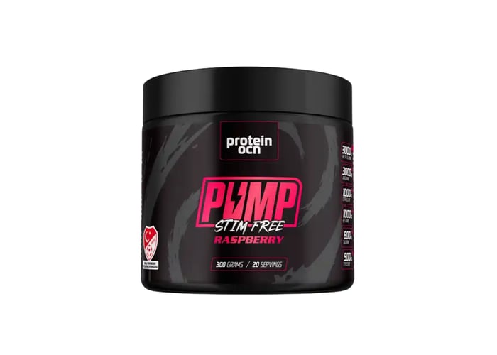 Pump Stim Free Ahududu (300gr) - Proteinocean