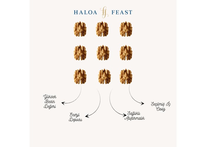 Ceviz (500gr) - Haloa Feast