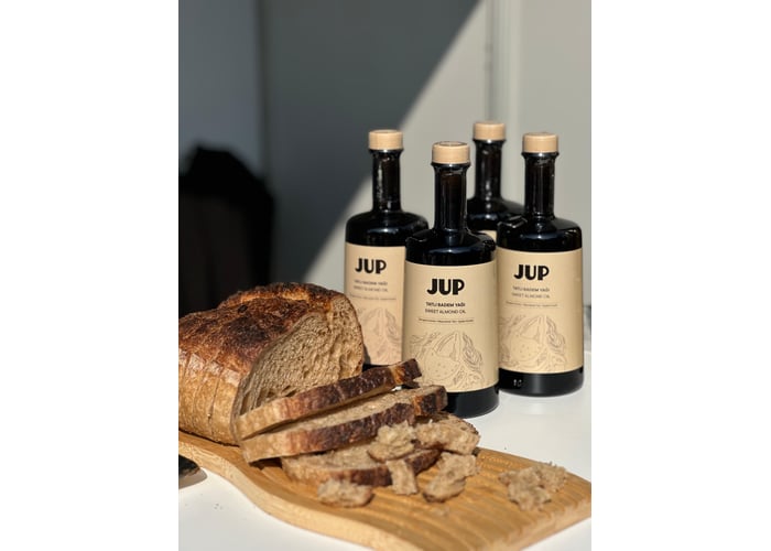 Soğuk Sıkım Tatlı Badem Yağı (Yemeklik, 500ml) - Jup