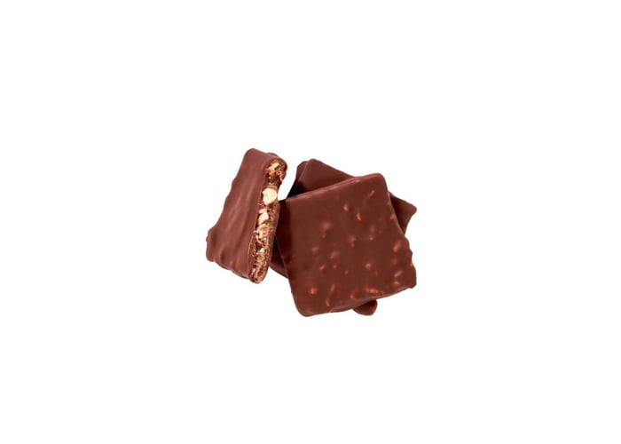 Fındık ve Antep Fıstık Dolgulu Organik Sütlü Çikolata (85gr) - Jovia