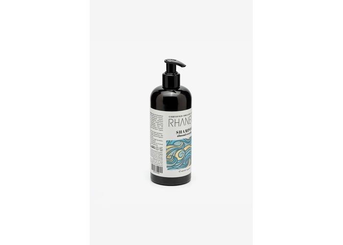 Kuru ve Yıpranmış Saçlar için Sülfatsız Şampuan (Organik ve Vegan Sertifikalı, 400ml) - Rhaneva