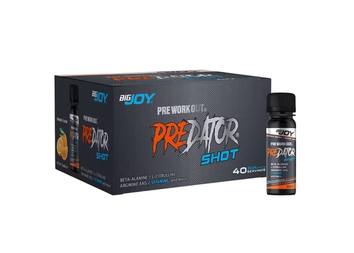 Predator Shot Portakal (60ml) - Bigjoy