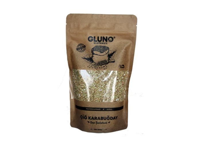 Çiğ Karabuğday (Glutensiz, 500gr) - Gluno