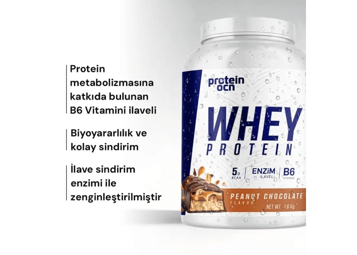 Whey Protein Peanut Chocolate (1600gr) - Proteinocean