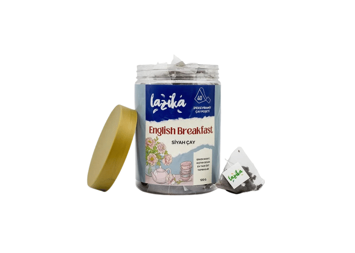 English Breakfast Siyah Çay (Piramit Poşet 40 adet,120gr) - Lazika
