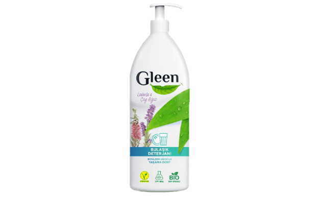 Gleen Bulaşık Deterjanı Lavanta ve Çay Ağacı (1lt)