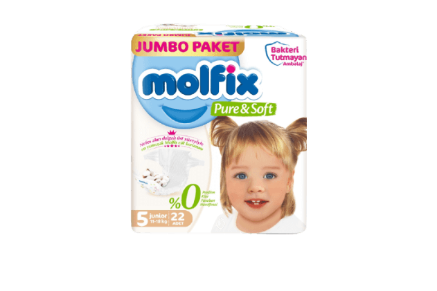 Molfix Pure & Soft Junior (22adet)