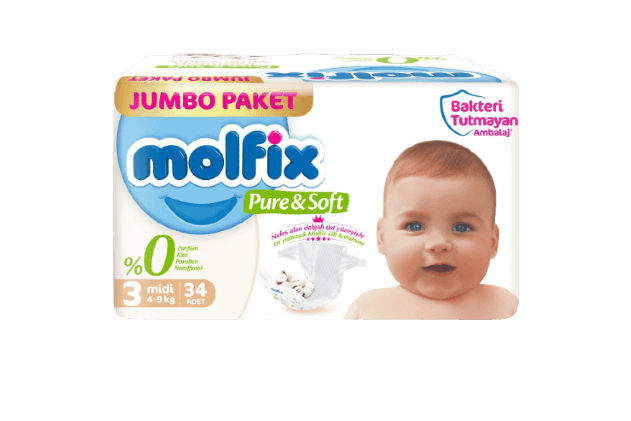 Molfix Pure & Soft Midi (34adet)