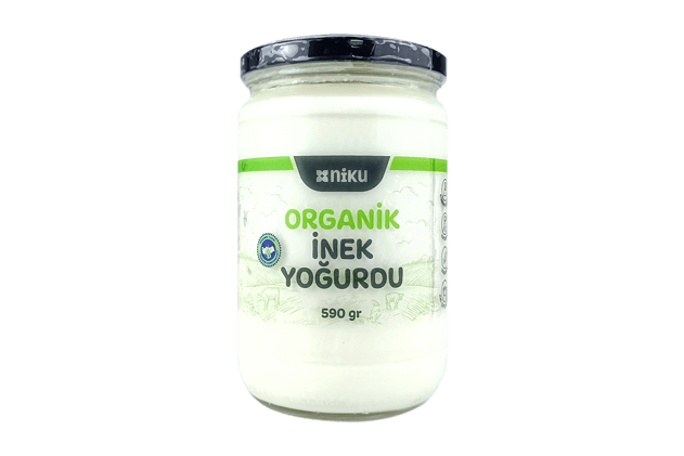 Organik Tuzsuz İnek Yoğurdu (Niku, 590gr)