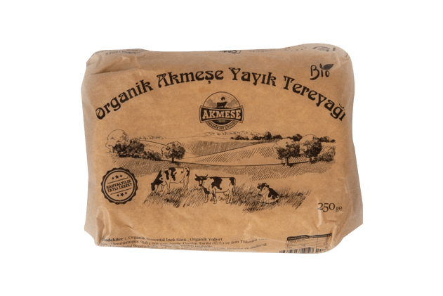 Organik Yayık Tereyağı (Akmeşe, 250gr)