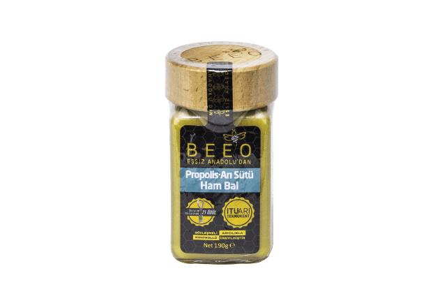 Propolis Arı Sütü Ham Bal Karışımı-Beeo(Yetişkin için-190gr)