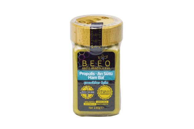 Propolis Arı Sütü Ham Bal Karışımı-Beeo (Çocuk-190gr)