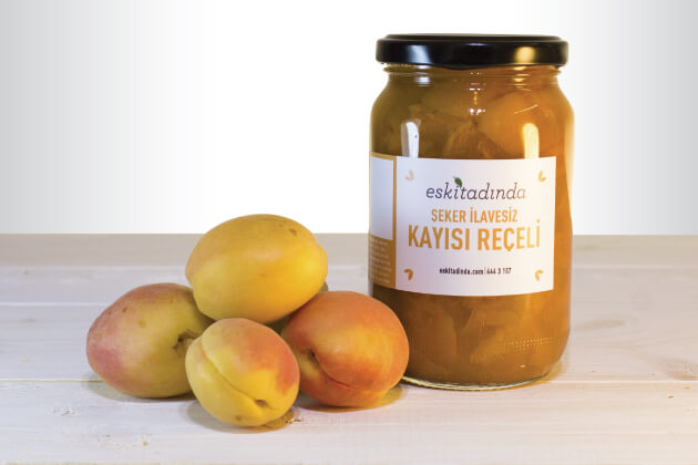 Kayısı Reçeli (350gr, Şekersiz)