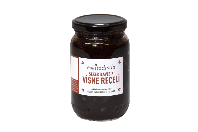 Vişne Reçeli (400gr, Şekersiz)